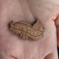 3 Pair Unfinished Ocean Animal Wooden Sea Horse Shape Cutout For Brooches Pin Magnet Pendant Jewerly Diy Making