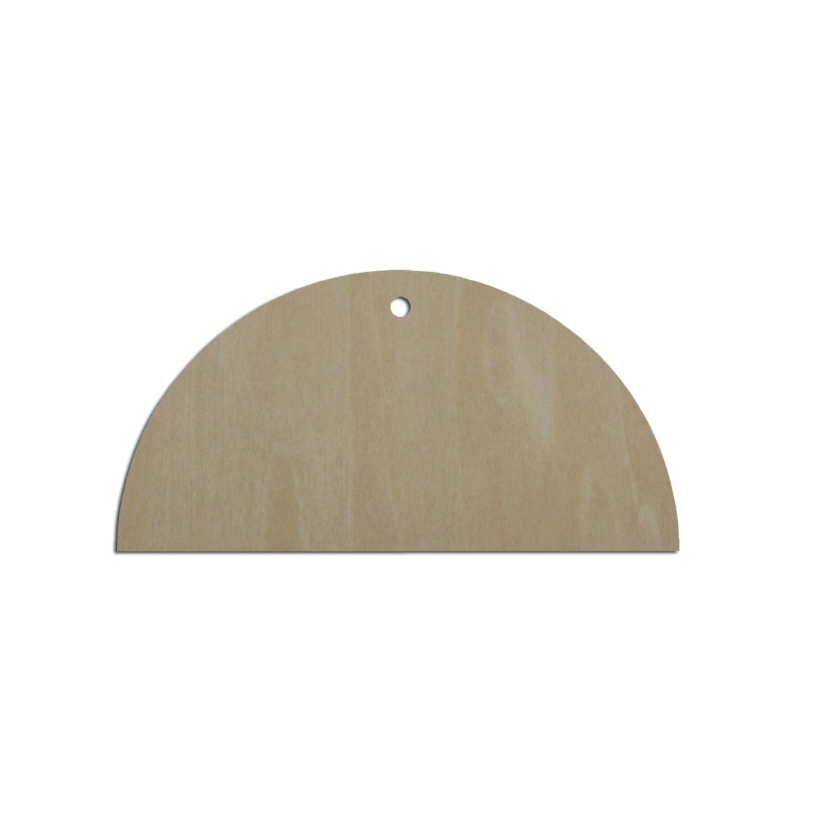 10pcs Laser Cut Unfinished Blank Wood Geometric Semicircle Cutout Shape Half Circle Earring Pendant Jewelry Charm Finding