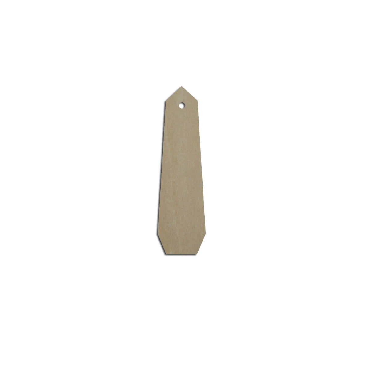 10pcs Laser Cut Unfinished Blank Wood Geometric Wave Thin Rectangle Cutout Shape Earring Pendant Jewelry Charm Finding