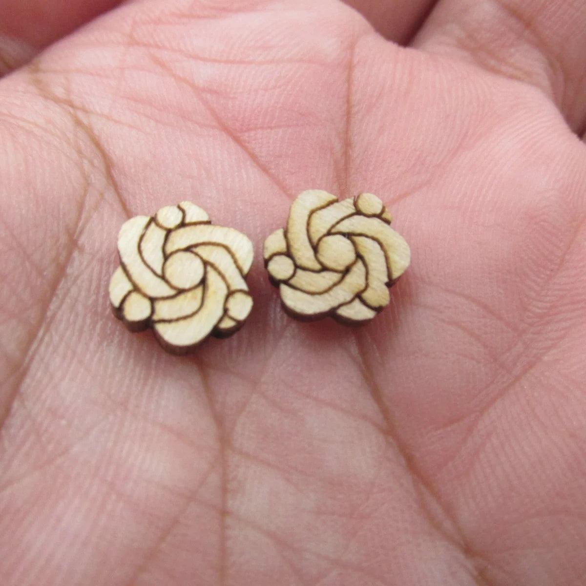5 Pair Unfinished Blank Wood Cabochon Back to School Bus Post Paper Airplane Books Science Atom Earrings Stud Jewerly Findings