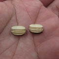 5 Pair Unfinished Blank Wooden Food Taco Macaron Cabochon Milk Cookies Post Coffee Donut Wood Earrings Stud Jewerly Finding