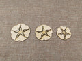 Unfinished Wooden Earrings Pendants Blank Ocean Sand Dollar and Anchor Shape Cutout Jewelry Making DIY Ear ring Findings