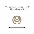 10pcs Unfinished Wood Blanks Fashion Geometric Circle Hoop Shape Macrame Earring Part Findings Wholesale For DIY Jewelry Making