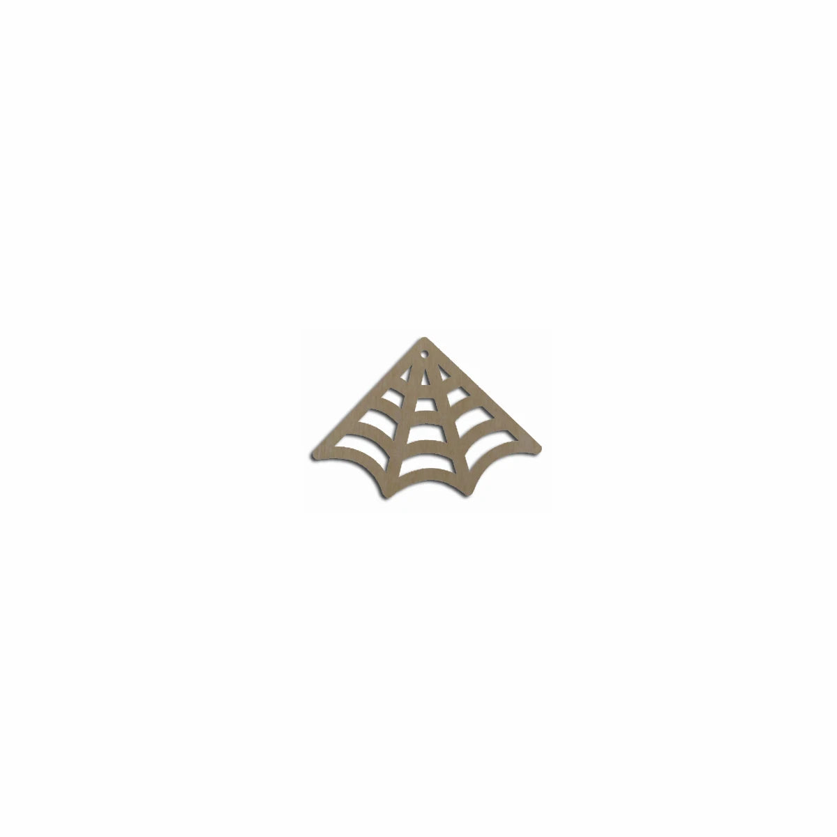 10pcs Bulk Unfinished Wooden Blank Holiday Halloween Spider And Web Cutout Shape For Spooky Horror Theme Earring