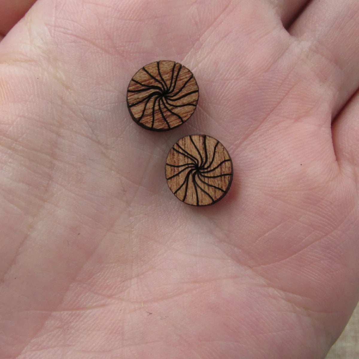 5 Pair Unfinished Blank Foods Wood Cabochon Candy Wooden Shape Charms Pendant For DIY Jewerly Earrings Suppliers
