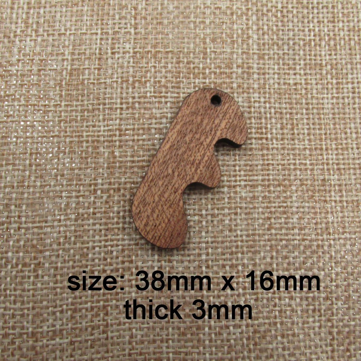 6pcs Unfinished Wooden Part of Leaf Accessory Charms Necklace Pendant Bracelet For Jewelry Making Handmade Crafts diy Supplies