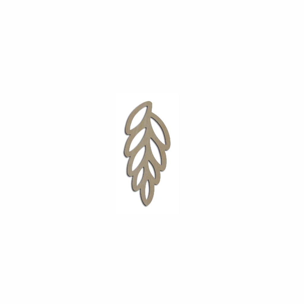 10pcs Unfinished Hollow Leaf Wood Shape Cutout Hanging Dangle Earrings Jewelry  Blanks ALL SIZES