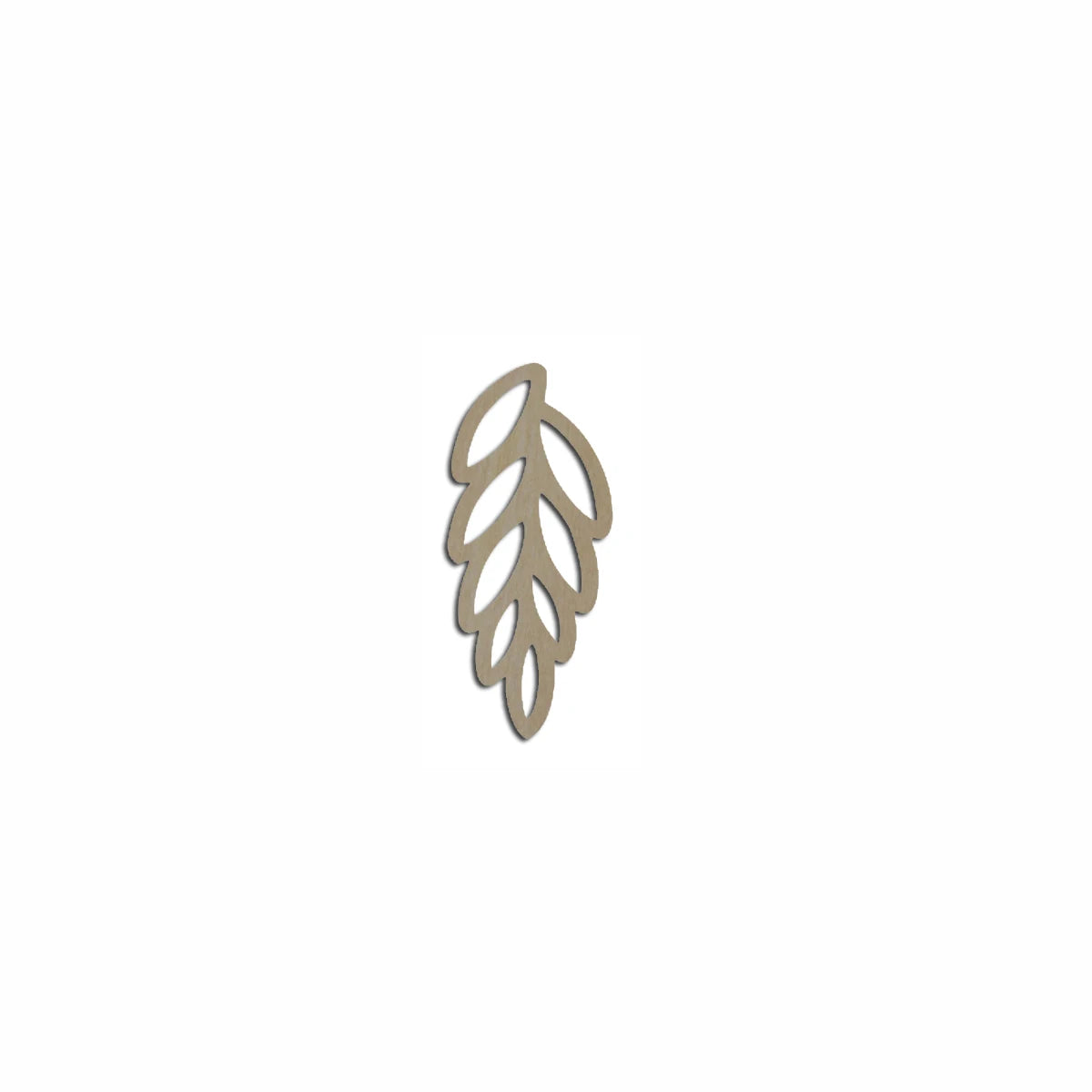 10pcs Unfinished Hollow Leaf Wood Shape Cutout Hanging Dangle Earrings Jewelry  Blanks ALL SIZES